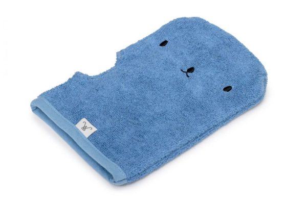 Manusa prosop bebe bambus pentru baie -  Blue