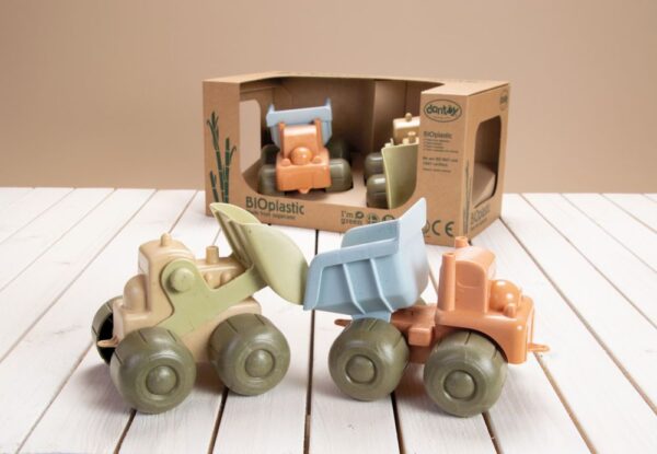 BIOplastic Jucarie Set 2 Vehicule Constructie - Dantoy - imagine 2