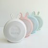 Lampa Wake Up copii  cu lumina veghe  ceas si alarma muzicala -  IEPURAS Roz - imagine 8