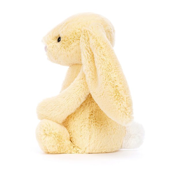Iepuras Jellycat Bashfull Lemon- Medium 31 cm Personalizabil - imagine 3