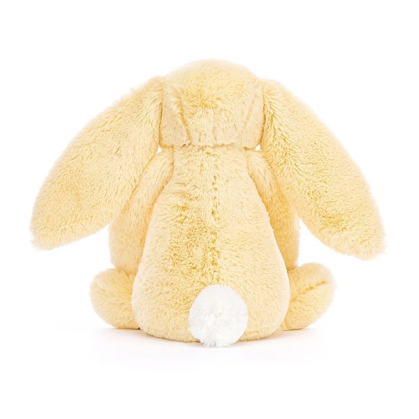 Iepuras Jellycat Bashfull Lemon- Medium 31 cm Personalizabil - imagine 2