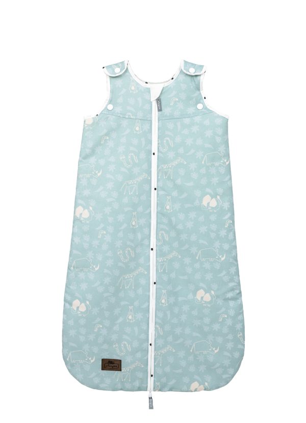 Sac Bumbac de dormit bebe 2,5 TOG 0-24 luni -  Grow with me Safari Sleepee