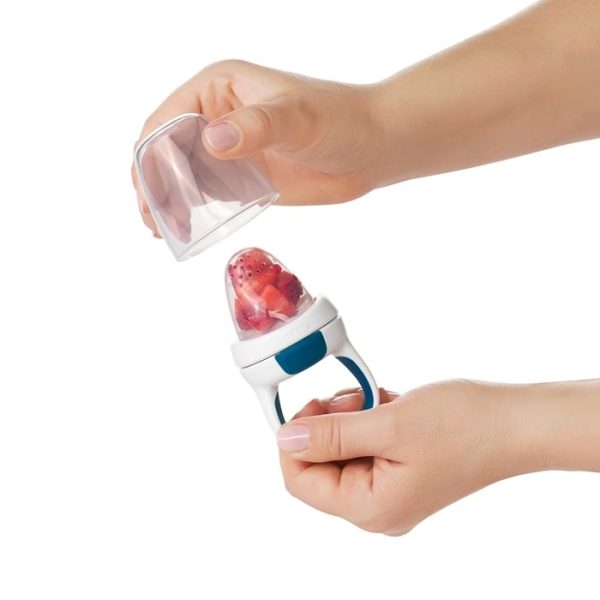 Suzeta pentru fructe Feeder silicon - Oxo Navy - imagine 7