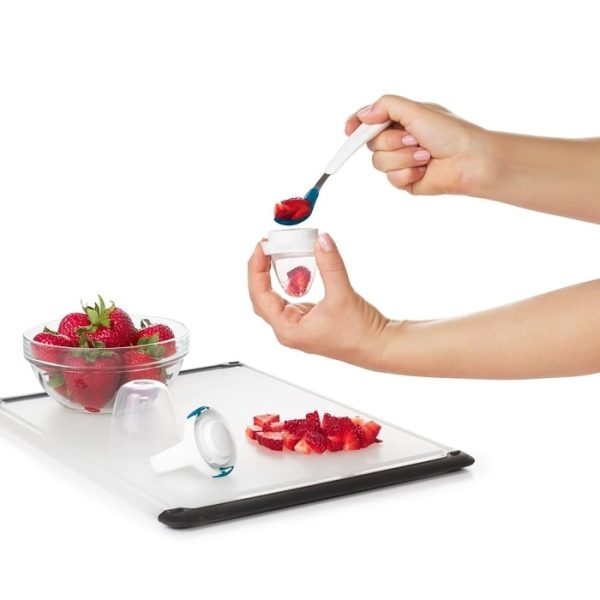 Suzeta pentru fructe Feeder silicon - Oxo Navy - imagine 6