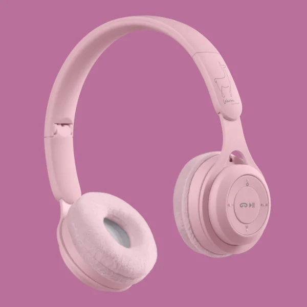 Casti Wireless Audio Bluetooth - Kids Pink Lalarma