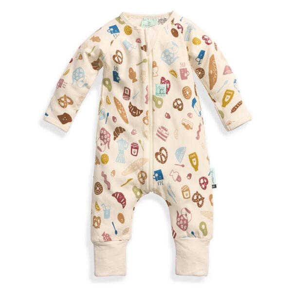 Pijama Layer copii Bumbac 1 Tog – Ergopouch Petite Pretzel 6-12 luni