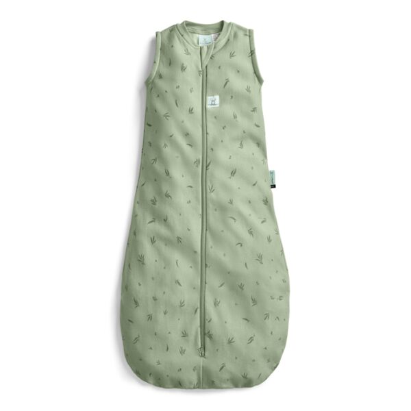 Saculet dormit Bumbac Jersey  8-24 luni - 1.0 Tog Green ErgoPouch