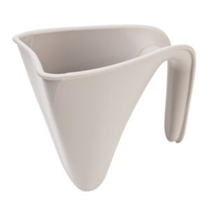 Recipient Cana Silicon  pentru clatire sampon pentru copii - Washy Shnuggle Taupe