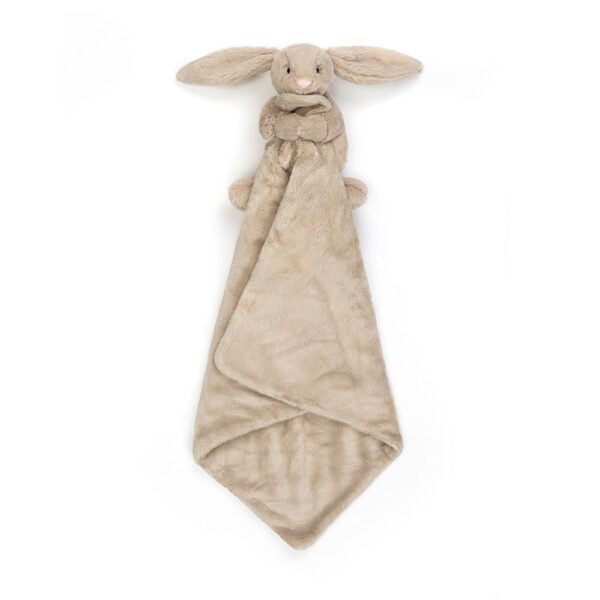 Paturica Doudou comforter bebelusi  - Iepuras Beige Jellycat - imagine 4