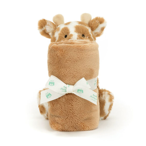 Paturica Doudou comforter bebelusi  - Bashful Girafa Jellycat - imagine 3