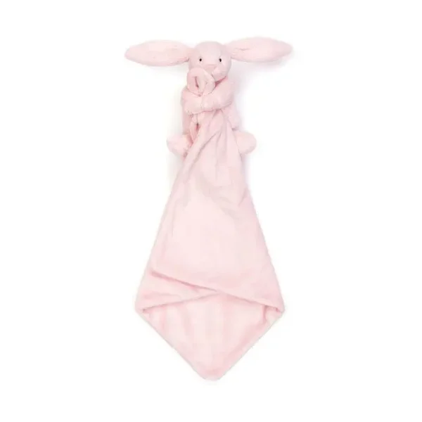 Paturica Doudou comforter bebelusi  - Iepuras Bashful Pink  Jellycat - imagine 2