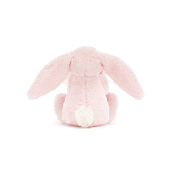 Paturica Doudou comforter bebelusi  - Iepuras Bashful Pink  Jellycat - imagine 4