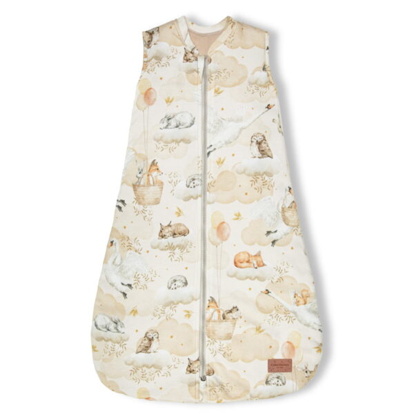 Saculet dormit 100% Bumbac Bebe marime 0-6 luni- Dreamland 1.5 TOG