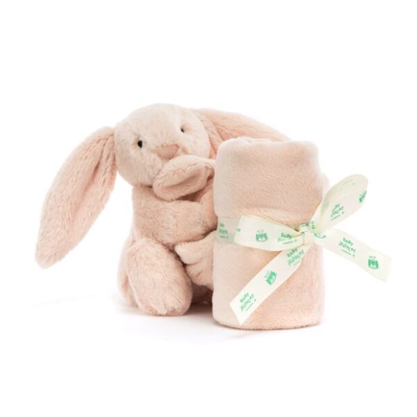 Paturica Doudou comforter bebelusi  - Iepuras Bashful Blush Jellycat