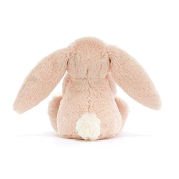 Paturica Doudou comforter bebelusi  - Iepuras Bashful Blush Jellycat - imagine 2