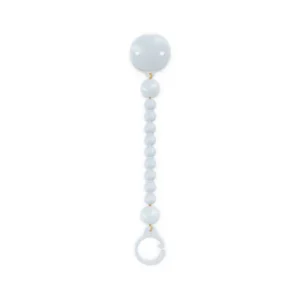 Lantisor suzeta cu clips din silicon - ESSENCE Baby Blue