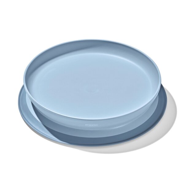Farfurie  cu ventuza  -  Stick & Stay Oxo Blue  6+