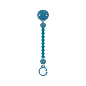 Lantisor suzeta cu clips din silicon - ESSENCE Albastru inchis