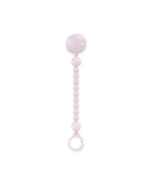 Lantisor suzeta cu clips din silicon - ESSENCE Lavanda