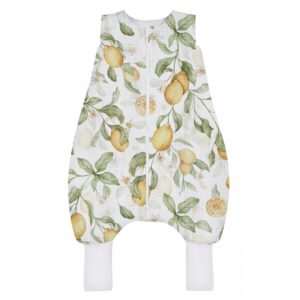 Sac de dormit cu picioare Muselina  Bumbac Light M 3-6 ani - Lamai 0.5 TOG