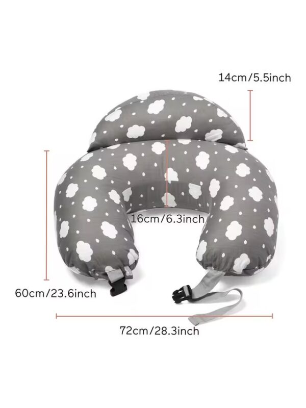 Perna de alaptat ajustabila cu suport Ergonomic - Momcozy - imagine 8