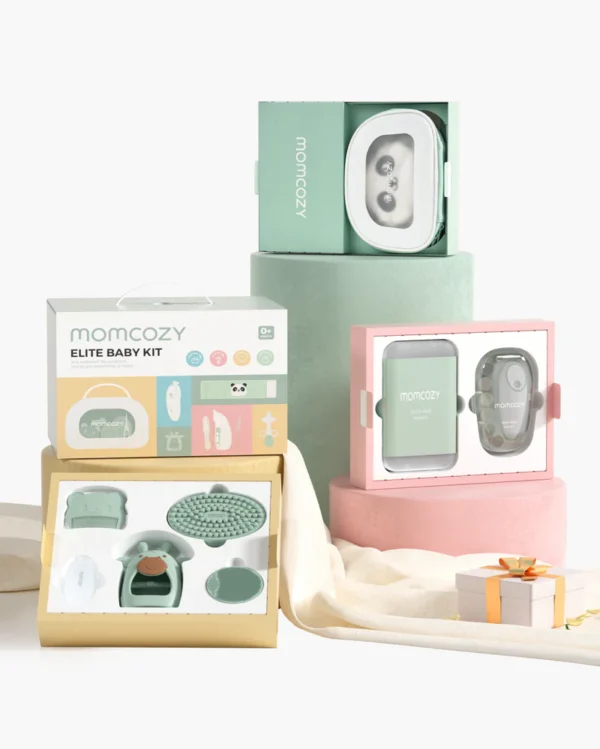 SET INGRIJIRE NOU NASCUT  BABY 11 PIESE - Momcozy All-in-1 Elite Baby Kit - imagine 3