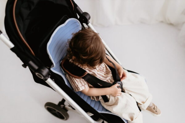 Insert ANTITRANSPIRATIE 3D pentru Carucior parte sport - Gri Sleepee - imagine 6