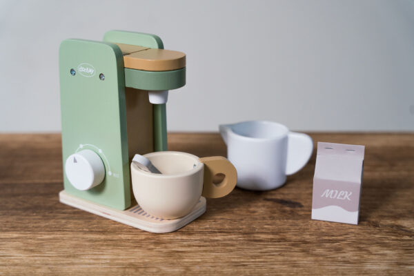 Jucarie lemn Rol - Espressor de cafea - imagine 3
