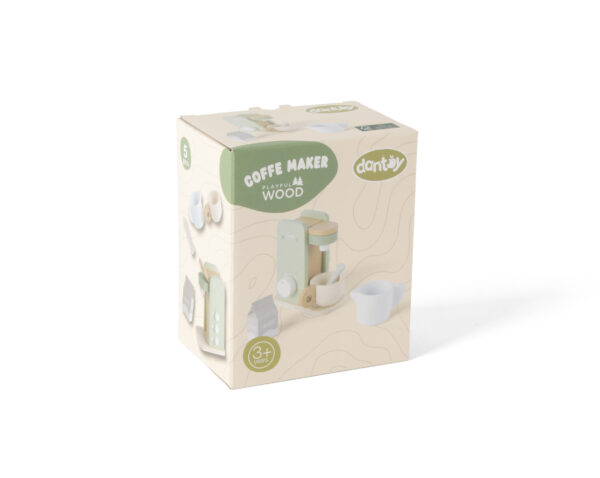 Jucarie lemn Rol - Espressor de cafea - imagine 4