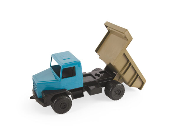 Camion din plastic maritim reclicat pentru joaca afara 28 cm - Blue Dantoy - imagine 2