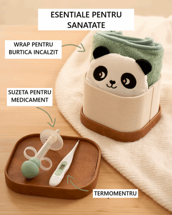 SET INGRIJIRE NOU NASCUT  BABY 11 PIESE - Momcozy All-in-1 Elite Baby Kit - imagine 10