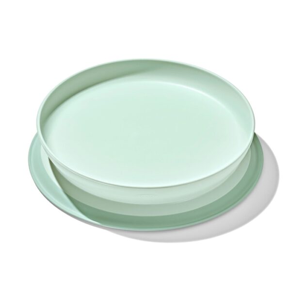 Farfurie  cu ventuza  -  Stick & Stay Oxo Sage Green 6+