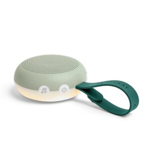 Dispozitiv portabil cu acumulator si lumina Calmare Soother , White Noise - Drift Away Sage Green  Ergopouch