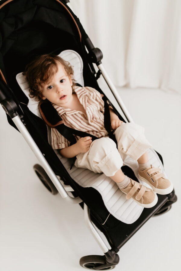 Insert ANTITRANSPIRATIE 3D pentru Carucior parte sport - Gri Sleepee - imagine 7
