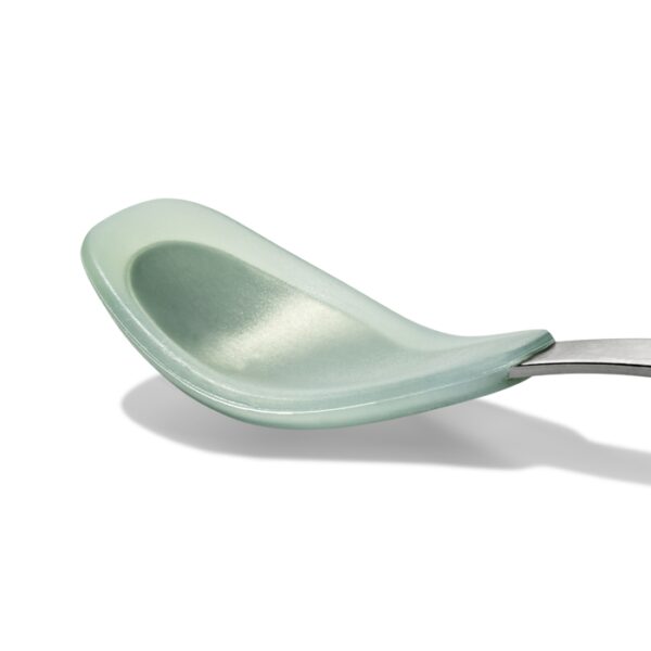 Lingurita silicon cu etui- Oxo On the Go Sage Green 6+ - imagine 3