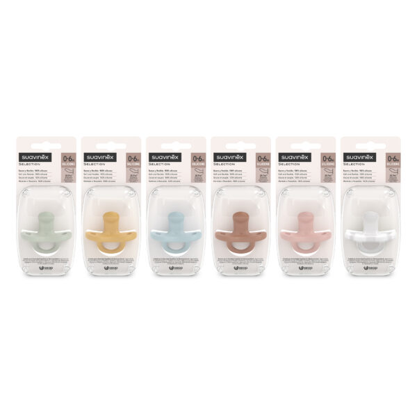 SUZETA ANATOMICA 100% SILICON 0-6M SX PRO COLOUR ESSENCE - BEIGE - imagine 3