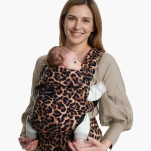 Marsupiu ERGONOMIC PureHug  Cozy si Usor - Leopard Animal print  MOMCOZY