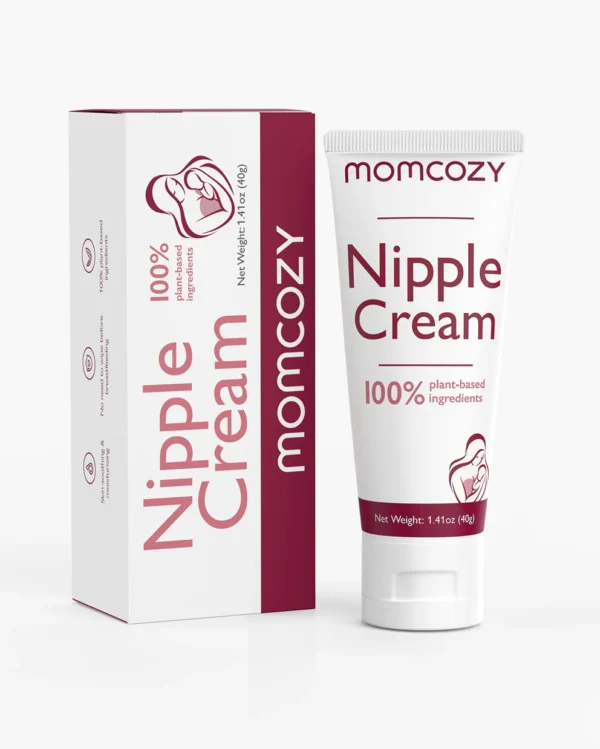 Crema Hidratanta Naturala pentru mameloane fara Lanolina 40 gr - Momcozy