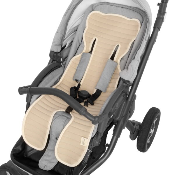 Insert ANTITRANSPIRATIE 3D pentru Carucior parte sport - Gri Sleepee - imagine 4