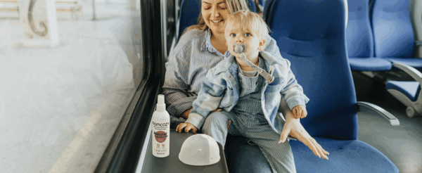 Spray pentru curatarea partilor pompei de San si accesorilor bebe -Momcozy - imagine 3