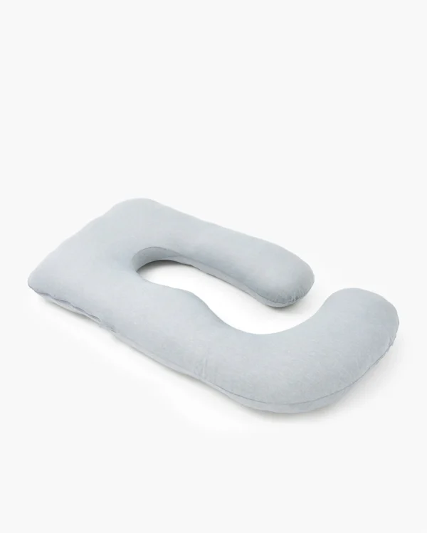 Perna pentru Gravide Forma U  Material Racoros - MOMCOZY - imagine 2