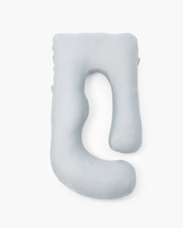 Perna pentru Gravide Forma U  Material Racoros - MOMCOZY - imagine 3