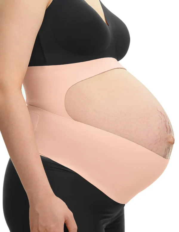 Centura susținerea greutății abdominala pentru gravide -BumpEase - Momcozy Ergonest Maternity Belly Band - imagine 2