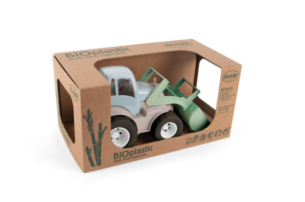 BIOplastic Jucarie pentru Nisip si Plaja Tractor Green - Dantoy - imagine 5