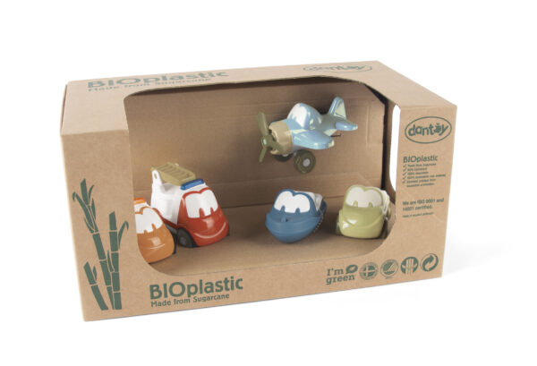 BIOplastic Jucarie 5 Vehicule Funcars - Dantoy - imagine 2