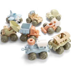 BIOplastic Set 4 Vehicule pentru Plaja si Nisip - Dantoy