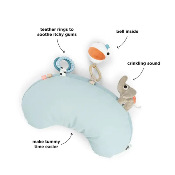 Perna activitati cu jucarii Tummy time Playground - Blue - Done by Deer - imagine 4