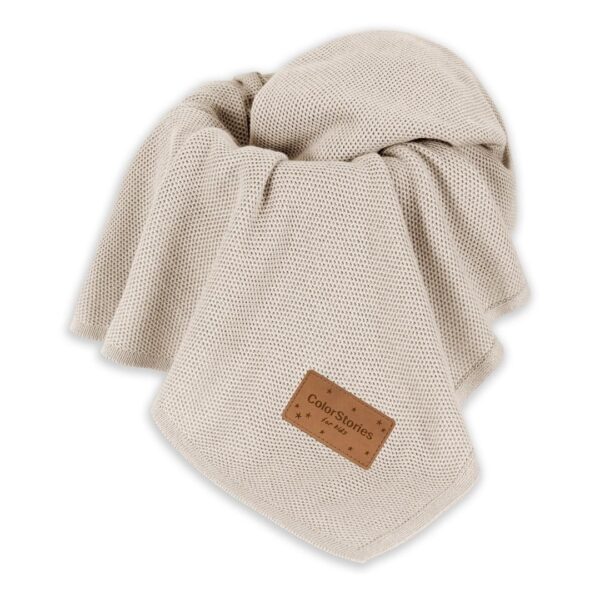 Paturica Bebe BAMBUS  -  Mist Beige