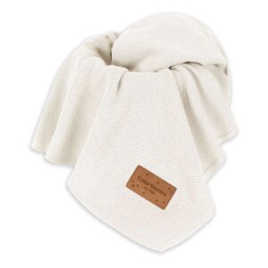 Paturica Bebe BAMBUS  -  Mist Cream
