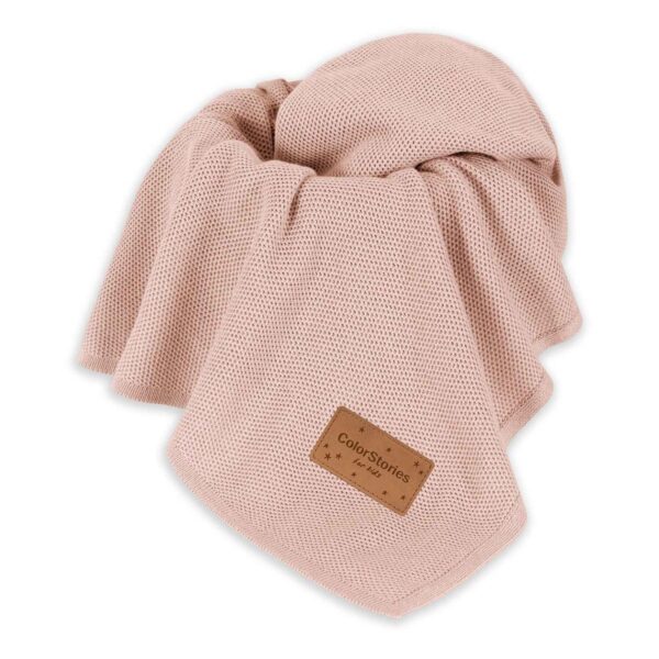 Paturica Bebe BAMBUS  -  Mist Pastel Pink
